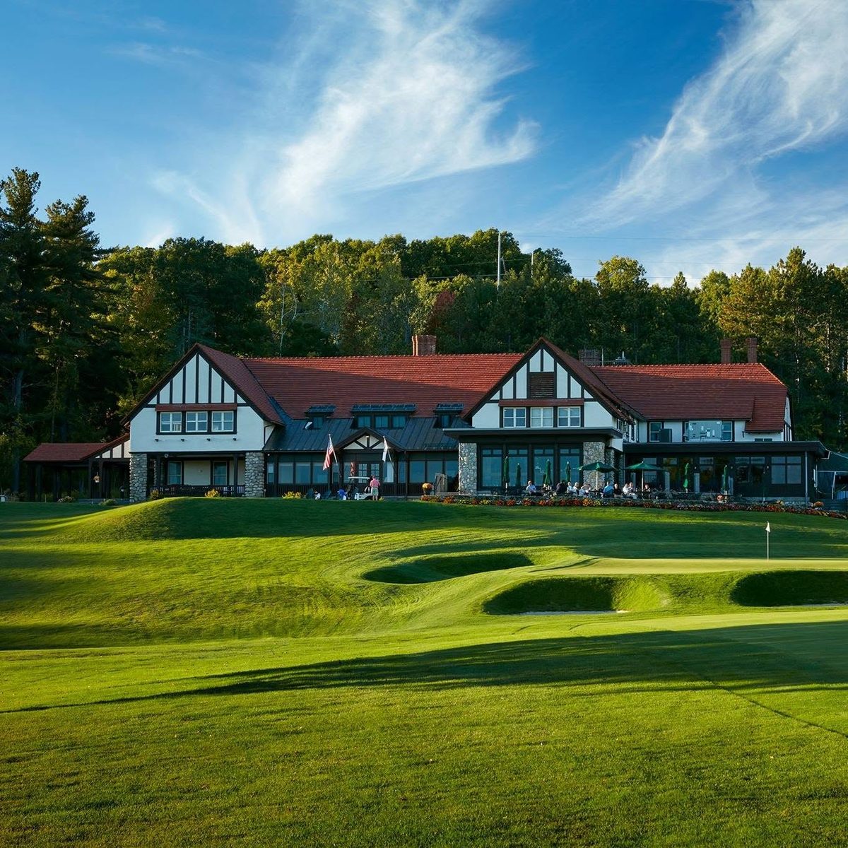 Worcester Country Club clubhouse, Worcester, Massachusetts