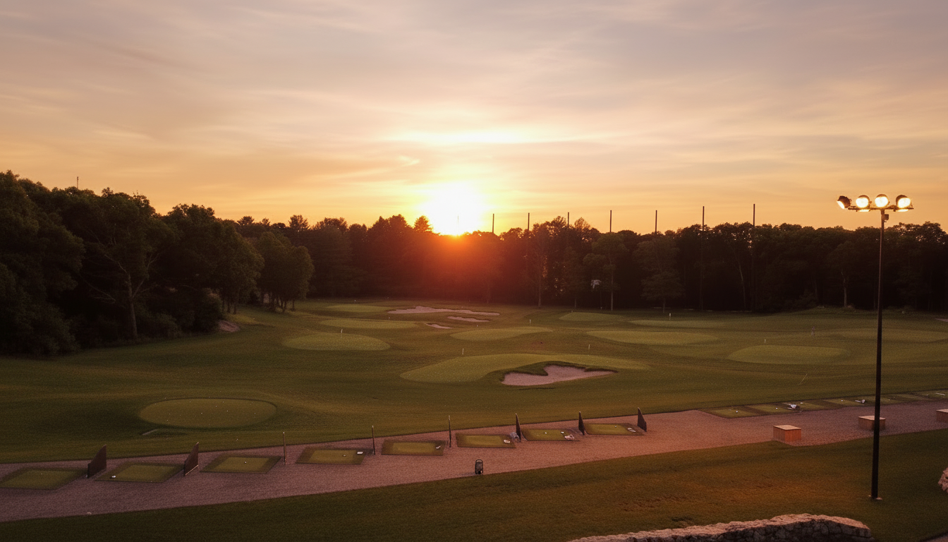 KOHR Golf range at evening